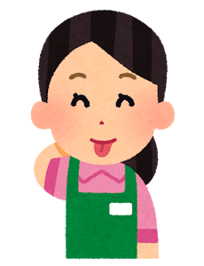 保育士女性照れ